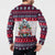 Alaska Merry Woofmas Button Sweatshirt Christmas Dog Art Style - Wonder Print Shop