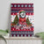 Alaska Merry Woofmas Canvas Wall Art Christmas Dog Art Style - Wonder Print Shop