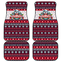 Alaska Merry Woofmas Car Mats Christmas Dog Art Style - Wonder Print Shop