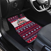 Alaska Merry Woofmas Car Mats Christmas Dog Art Style - Wonder Print Shop