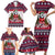 Alaska Merry Woofmas Family Matching Short Sleeve Bodycon Dress and Hawaiian Shirt Christmas Dog Art Style - Wonder Print Shop
