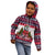 Alaska Merry Woofmas Kid Hoodie Christmas Dog Art Style - Wonder Print Shop