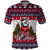 Alaska Merry Woofmas Polo Shirt Christmas Dog Art Style - Wonder Print Shop