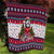 Alaska Merry Woofmas Quilt Christmas Dog Art Style - Wonder Print Shop