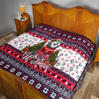 Alaska Merry Woofmas Quilt Christmas Dog Art Style - Wonder Print Shop