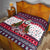 Alaska Merry Woofmas Quilt Christmas Dog Art Style - Wonder Print Shop