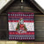 Alaska Merry Woofmas Quilt Christmas Dog Art Style - Wonder Print Shop