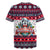 Alaska Merry Woofmas Rugby Jersey Christmas Dog Art Style - Wonder Print Shop