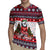Alaska Merry Woofmas Rugby Jersey Christmas Dog Art Style - Wonder Print Shop