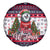Alaska Merry Woofmas Spare Tire Cover Christmas Dog Art Style - Wonder Print Shop
