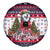 Alaska Merry Woofmas Spare Tire Cover Christmas Dog Art Style - Wonder Print Shop