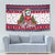 Alaska Merry Woofmas Tapestry Christmas Dog Art Style - Wonder Print Shop