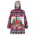 Alaska Merry Woofmas Wearable Blanket Hoodie Christmas Dog Art Style - Wonder Print Shop