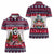 Alaska Merry Woofmas Women Polo Shirt Christmas Dog Art Style - Wonder Print Shop