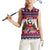 Alaska Merry Woofmas Women Sleeveless Polo Shirt Christmas Dog Art Style - Wonder Print Shop