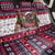 Rottweiler Merry Woofmas Back Car Seat Cover Christmas Dog Art Style - Wonder Print Shop