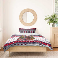 Rottweiler Merry Woofmas Bedding Set Christmas Dog Art Style - Wonder Print Shop