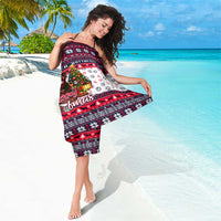 Rottweiler Merry Woofmas Sarong Christmas Dog Art Style - Wonder Print Shop