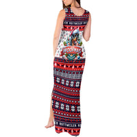 Rottweiler Merry Woofmas Tank Maxi Dress Christmas Dog Art Style - Wonder Print Shop