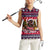Rottweiler Merry Woofmas Women Sleeveless Polo Shirt Christmas Dog Art Style - Wonder Print Shop