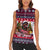 Rottweiler Merry Woofmas Women Sleeveless Polo Shirt Christmas Dog Art Style - Wonder Print Shop