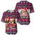 Corgi Merry Woofmas Baseball Jersey Christmas Dog Art Style - Wonder Print Shop