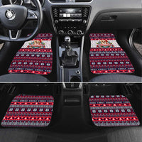 Corgi Merry Woofmas Car Mats Christmas Dog Art Style - Wonder Print Shop