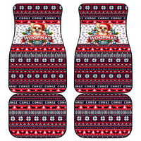 Corgi Merry Woofmas Car Mats Christmas Dog Art Style - Wonder Print Shop