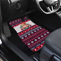 Corgi Merry Woofmas Car Mats Christmas Dog Art Style - Wonder Print Shop