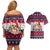 Corgi Merry Woofmas Couples Matching Off Shoulder Short Dress and Hawaiian Shirt Christmas Dog Art Style - Wonder Print Shop