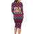 Corgi Merry Woofmas Family Matching Long Sleeve Bodycon Dress and Hawaiian Shirt Christmas Dog Art Style - Wonder Print Shop
