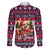 Corgi Merry Woofmas Family Matching Off Shoulder Maxi Dress and Hawaiian Shirt Christmas Dog Art Style - Wonder Print Shop