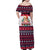 Corgi Merry Woofmas Family Matching Off Shoulder Maxi Dress and Hawaiian Shirt Christmas Dog Art Style - Wonder Print Shop