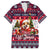 Corgi Merry Woofmas Family Matching Short Sleeve Bodycon Dress and Hawaiian Shirt Christmas Dog Art Style - Wonder Print Shop
