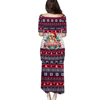 Corgi Merry Woofmas Puletasi Christmas Dog Art Style - Wonder Print Shop