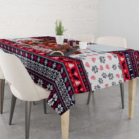 Corgi Merry Woofmas Tablecloth Christmas Dog Art Style - Wonder Print Shop