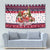 Corgi Merry Woofmas Tapestry Christmas Dog Art Style - Wonder Print Shop