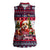 Corgi Merry Woofmas Women Sleeveless Polo Shirt Christmas Dog Art Style - Wonder Print Shop