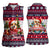 Corgi Merry Woofmas Women Sleeveless Polo Shirt Christmas Dog Art Style - Wonder Print Shop