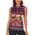 Corgi Merry Woofmas Women Sleeveless Polo Shirt Christmas Dog Art Style - Wonder Print Shop