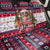 Dachshund Merry Woofmas Back Car Seat Cover Christmas Dog Art Style - Wonder Print Shop
