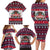 Dachshund Merry Woofmas Family Matching Long Sleeve Bodycon Dress and Hawaiian Shirt Christmas Dog Art Style - Wonder Print Shop