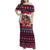 Dachshund Merry Woofmas Family Matching Off Shoulder Maxi Dress and Hawaiian Shirt Christmas Dog Art Style - Wonder Print Shop