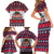 Dachshund Merry Woofmas Family Matching Short Sleeve Bodycon Dress and Hawaiian Shirt Christmas Dog Art Style - Wonder Print Shop