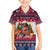 Dachshund Merry Woofmas Family Matching Short Sleeve Bodycon Dress and Hawaiian Shirt Christmas Dog Art Style - Wonder Print Shop