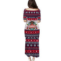 Dachshund Merry Woofmas Puletasi Christmas Dog Art Style - Wonder Print Shop