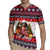 Dachshund Merry Woofmas Rugby Jersey Christmas Dog Art Style - Wonder Print Shop