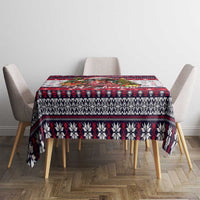 Dachshund Merry Woofmas Tablecloth Christmas Dog Art Style - Wonder Print Shop
