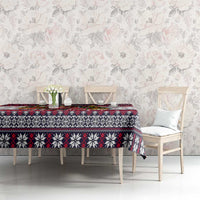Dachshund Merry Woofmas Tablecloth Christmas Dog Art Style - Wonder Print Shop