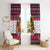 Dachshund Merry Woofmas Window Curtain Christmas Dog Art Style - Wonder Print Shop